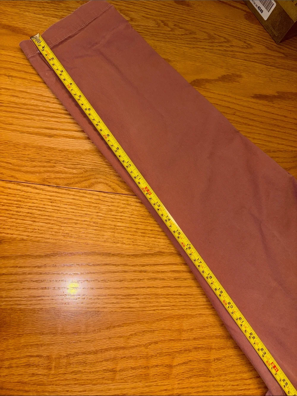 Old Navy Women's Cropped Straight Pants - Mauve Pink/Rust